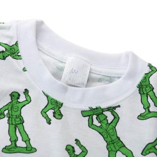 トイストーリー 子供用tシャツ キッズt Shirts グリーンアーミーメン総柄 ディズニー 100サイズ の通販なら シネマコレクション アウトレット Kaago カーゴ