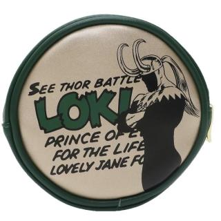 ロキ コスメポーチ 合皮丸型ポーチ アイコン マーベルの通販なら シネマコレクション アウトレット Kaago カーゴ