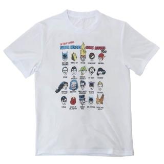 ジャスティスリーグ[Tシャツ]T-SHIRTS 整列 DCコミック[Lサイズ]の通販 