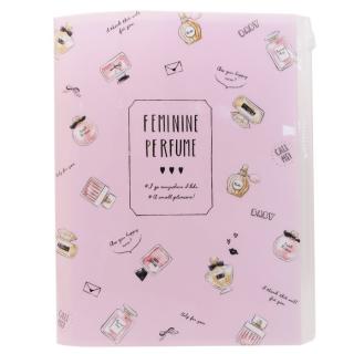 ファイル ジップファスナー付 6ポケット クリアファイル Feminine Perfume の通販なら シネマコレクション アウトレット Kaago カーゴ