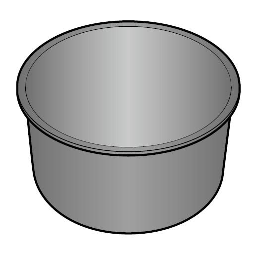 【お取り寄せ】【代引不可】MITSUBISHI(三菱電機) 三菱内釜 フッ素加工 1.0L･･･