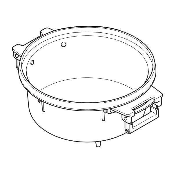 【お取り寄せ】Rinnai(リンナイ) 業務用ガス炊飯器 内釜 077-252-000 リンナ･･･