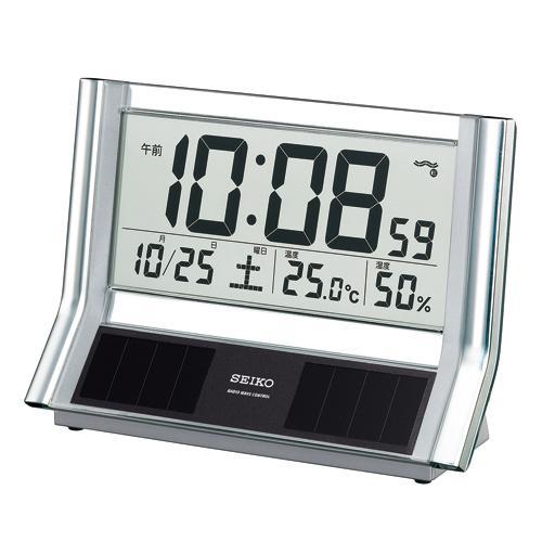 【お取り寄せ】SEIKO(セイコー) 置き時計 ソーラー電波時計 SQ690S 商品画像2：生活家電 ディープライス