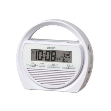 【お取り寄せ】SEIKO(セイコー) 防災クロック 目覚まし時計 SQ764W
