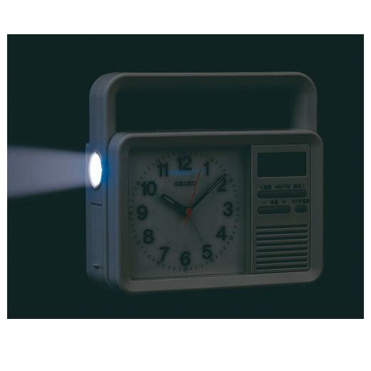 SEIKO(セイコー) 多機能防災クロック 目覚まし時計 KR885N 商品画像4：生活家電 ディープライス