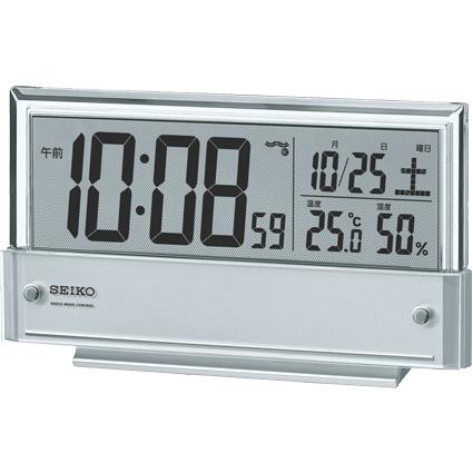 【お取り寄せ】SEIKO(セイコー) デジタル電波置時計 SQ773S 商品画像2：生活家電 ディープライス