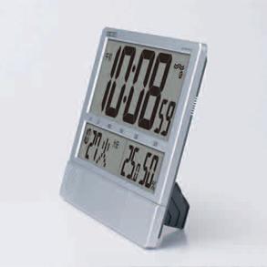 【お取り寄せ】SEIKO(セイコー) プログラム機能・温度・湿度つき 掛置兼用時計 SQ434S 商品画像3：生活家電 ディープライス