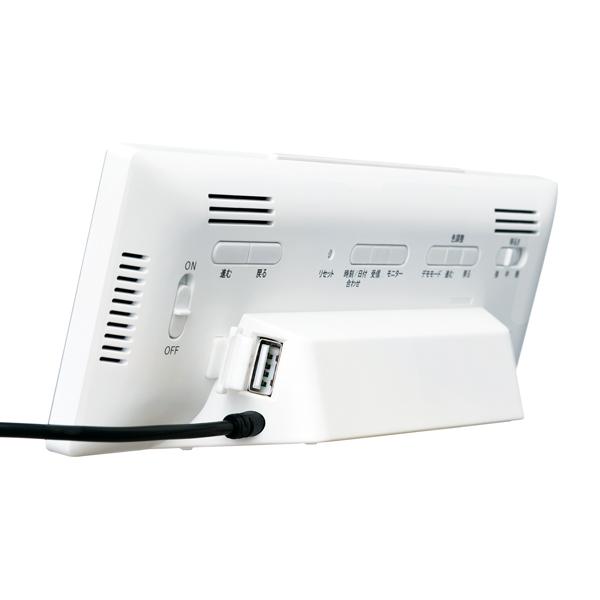 【お取り寄せ】SEIKO(セイコー) 電波時計 置時計 デジタル時計 『シリーズC3』 DL305W 商品画像2：生活家電 ディープライス