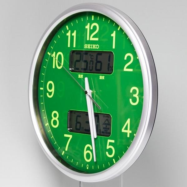 【お取り寄せ】SEIKO(セイコー) 電波掛時計 『カレンダー、温度・湿度表示つき電波掛時計』 KX235H 商品画像5：生活家電 ディープライス