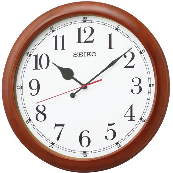 【お取り寄せ】SEIKO(セイコー) 電波掛時計 『電波木枠スイープセコンド』 KX238B 商品画像2：生活家電 ディープライス