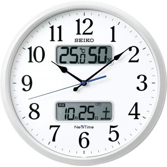 【お取り寄せ】SEIKO(セイコー) 電波掛時計 『ネクスタイム』 ZS250W (白パー･･･