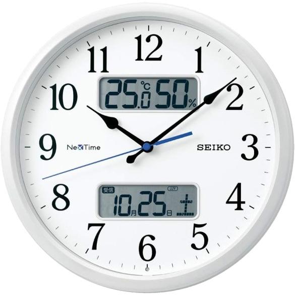 【お取り寄せ】SEIKO(セイコー) 電波掛時計 『ネクスタイム』 ZS251W (白パー･･･