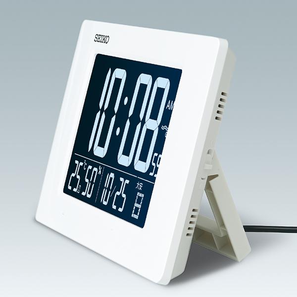 【お取り寄せ】SEIKO(セイコー) 交流式  掛置兼用時計 DL214W 商品画像2：生活家電 ディープライス