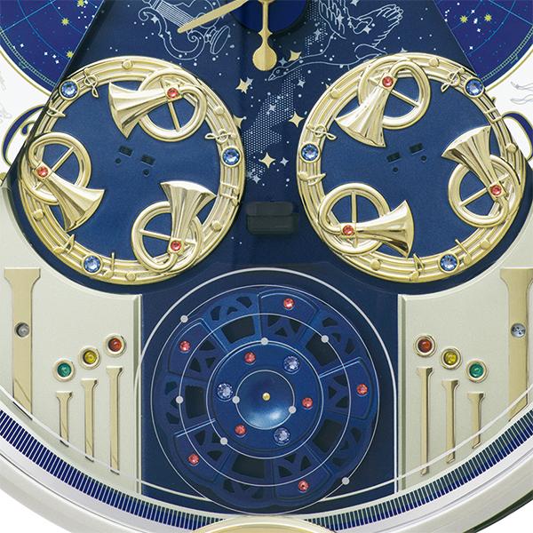 【お取り寄せ】SEIKO(セイコー) 電波掛時計 からくり時計 RE582G 商品画像4：生活家電 ディープライス