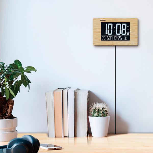【お取り寄せ】SEIKO(セイコー) 掛置兼用 電波クロック デジタル時計 『C3MONO』 DL219B 商品画像6：生活家電 ディープライス