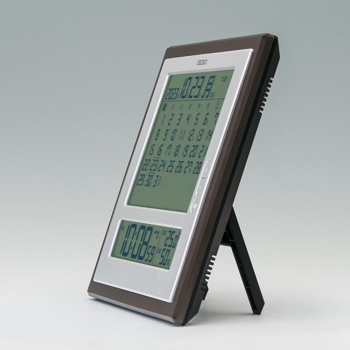【お取り寄せ】SEIKO(セイコー) 月めくり 六曜表示 電波時計 壁掛時計 SQ450B 商品画像2：生活家電 ディープライス