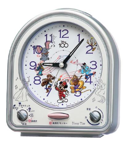 SEIKO(セイコー) ディズニー100周年限定デザイン 目ざまし時計 『ディズニー･･･