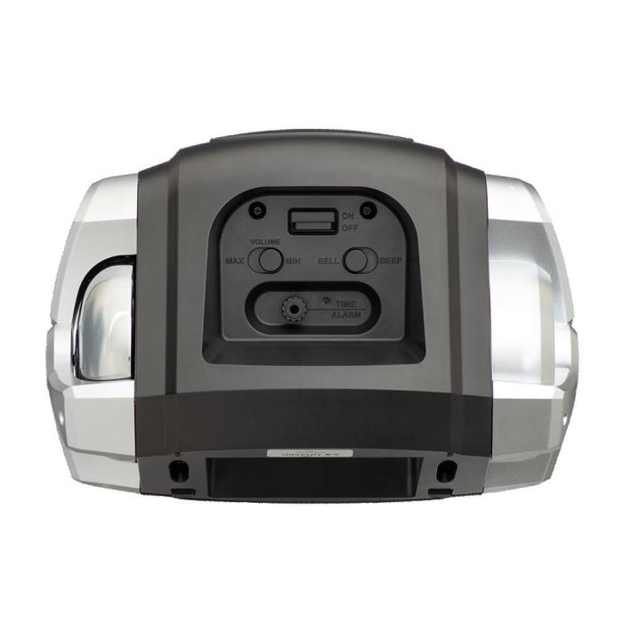 【お取り寄せ】SEIKO(セイコー) PYXIS 大音量 目ざまし時計  『ライデン』 NR456K 商品画像2：生活家電 ディープライス