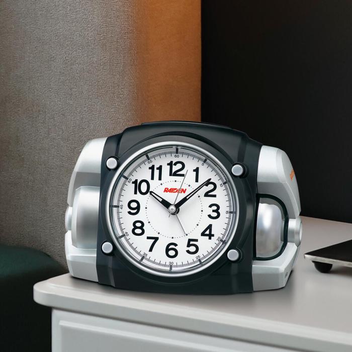 【お取り寄せ】SEIKO(セイコー) PYXIS 大音量 目ざまし時計  『ライデン』 NR456K 商品画像3：生活家電 ディープライス