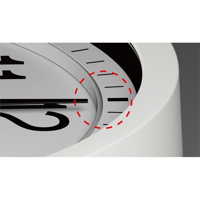 【お取り寄せ】SEIKO(セイコー) オフィスタイプ ソーラー電波掛時計 SF245W 商品画像3：生活家電 ディープライス