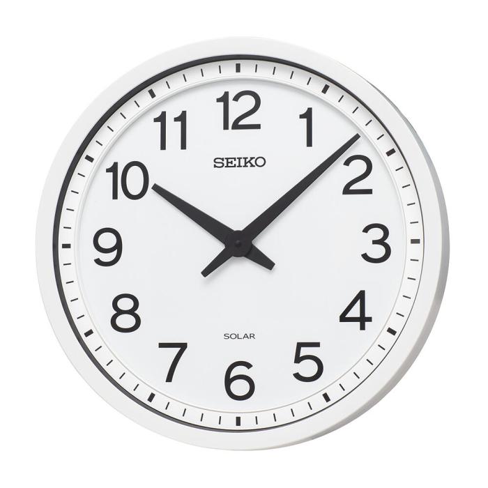 【お取り寄せ】SEIKO(セイコー) オフィスタイプ ソーラー電波掛時計 SF245W
