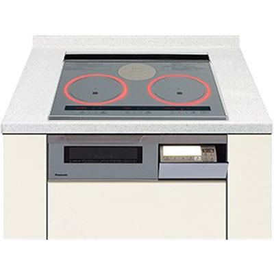 Panasonic(パナソニック) 幅60cmタイプ 2口IH+ラジエント 鉄・ステンレス対応･･･