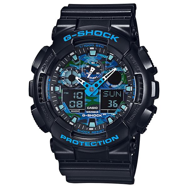 【お取り寄せ】CASIO(カシオ) アナログ／デジタル 腕時計 『G-SHOCK GA-100 SERIES』 GA-100CB-1AJF 商品画像1：生活家電 ディープライス