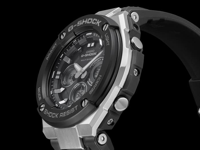 【お取り寄せ】CASIO(カシオ) G-STEEL 腕時計 『G-SHOCK Mid Size Series』 GST-W300-1AJF 商品画像3：生活家電 ディープライス