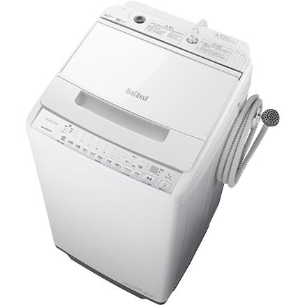 【時間指定不可】HITACHI(日立) 洗濯・脱水容量7kg 全自動洗濯機 『ビートウ･･･