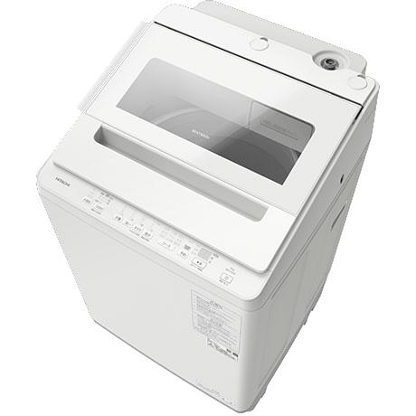 【時間指定不可】HITACHI(日立) 洗濯・脱水容量10kg スリムタイプ 全自動洗濯･･･