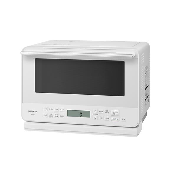HITACHI(日立) 27Lワイド＆フラット庫内 1段 庫内幅39cm オーブンレンジ MRO-F6C-W (ホワイト) 商品画像2：生活家電 ディープライス