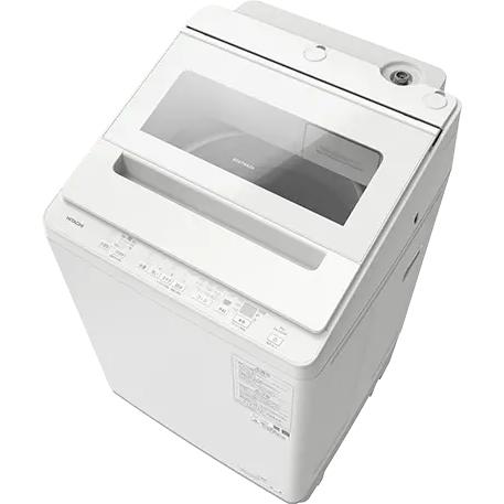 【時間指定不可】HITACHI(日立) 洗濯・脱水容量10kg スリムタイプ 全自動洗濯･･･