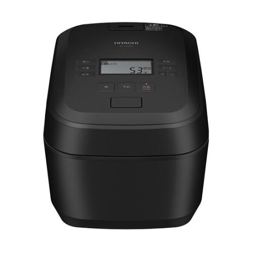 HITACHI(日立) 5.5合炊き IHジャー炊飯器 『圧力＆スチーム ふっくら御膳』 RZ-V100JM-K (フロストブラック) 商品画像2：生活家電 ディープライス