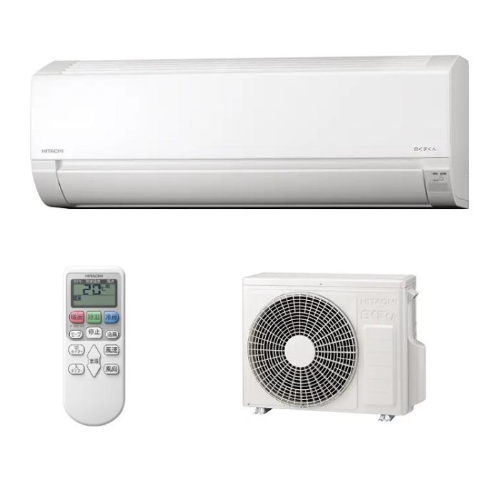 HITACHI(日立) 単相100V 2.8kW 主に10畳用 ルームエアコン 『白くまくん AJシ･･･