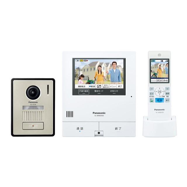 Panasonic(パナソニック) 電源コード式 ワイヤレスモニター付 テレビドアホン VL-SWD505KF 商品画像2：生活家電 ディープライス