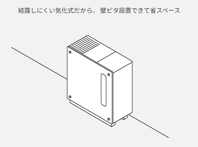 Panasonic(パナソニック) ナノイー搭載 プレハブ洋室19畳(32m2)モデル ヒーターレス気化式 加湿機 FE-KXY07-W (ミスティホワイト) 商品画像3：生活家電 ディープライス