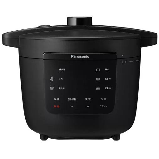 Panasonic(パナソニック) 調理容量2.6L 電気圧力鍋 NF-PC400-K (ブラック)