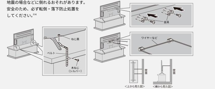 【時間指定不可】Panasonic(パナソニック) 50V型 4Kダブルチューナー内蔵  4K液晶テレビ 『VIERA(ビエラ)』 TV-50W80A 商品画像5：生活家電 ディープライス