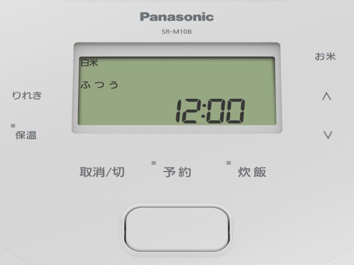 Panasonic(パナソニック) 5.5合炊き 可変圧力IHジャー炊飯器 『おどり炊き』 SR-M10B-K (ブラック) 商品画像5：生活家電 ディープライス