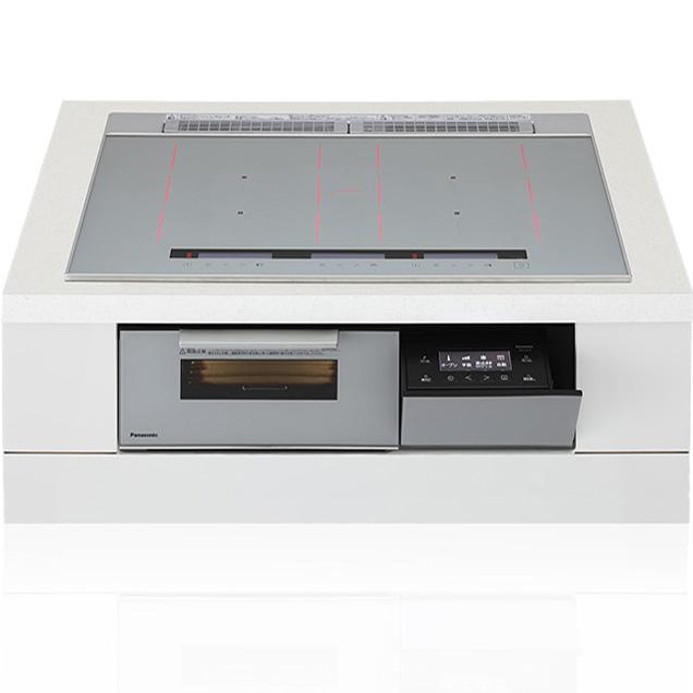 Panasonic(パナソニック) 単相200V 3口IH 幅75cm ビルトインタイプ IHクッキ･･･