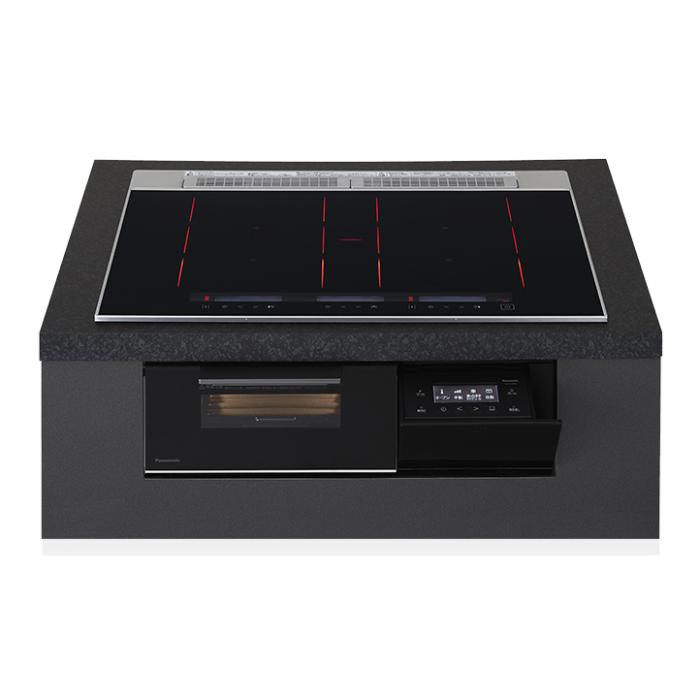 Panasonic(パナソニック) 単相200V 3口IH 幅75cm ビルトインタイプ IHクッキ･･･