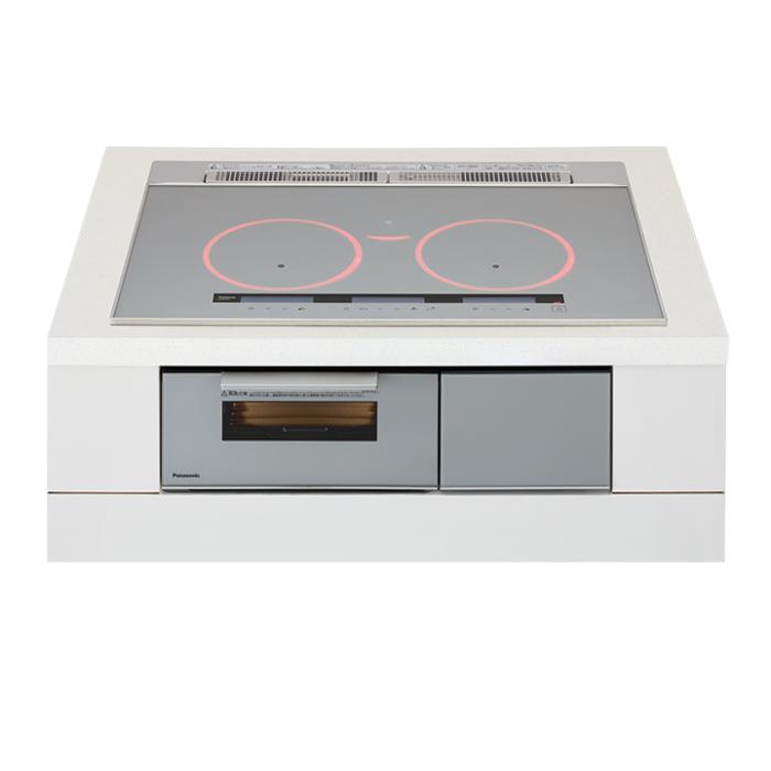 Panasonic(パナソニック) 幅75cm 3口IH 鉄・ステンレス対応 ビルトインタイプ･･･