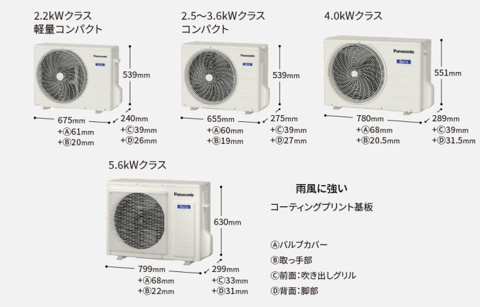 Panasonic(パナソニック) 2.2kW 主に6畳用 インバーター冷暖房除湿タイプ ルームエアコン 『Eolia エオリア Fシリーズ』 CS-225DFL-W (クリスタルホワイト) 商品画像4：生活家電 ディープライス
