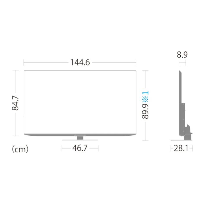 【代引不可】【日付・時間指定不可】SHARP(シャープ) 65V型 4K液晶テレビ 『AQUOS(アクオス) GN1ライン』 4T-C65GN1 商品画像4：生活家電 ディープライス