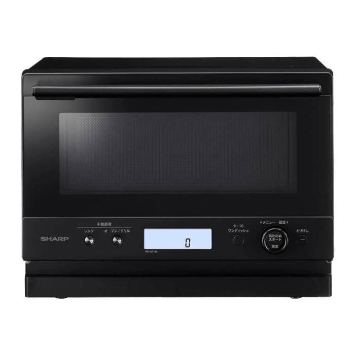 SHARP(シャープ) 18L 1段調理 オーブンレンジ 『PLAINLY』 RE-WF185-B (ブラ･･･