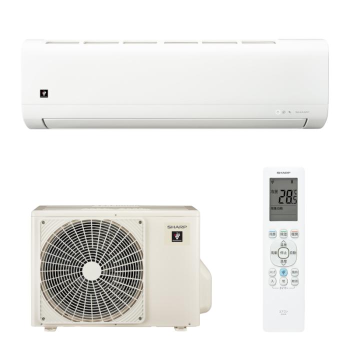 SHARP(シャープ) 2.2kW 主に6畳用 プラズマクラスター7000搭載 ルームエアコ･･･