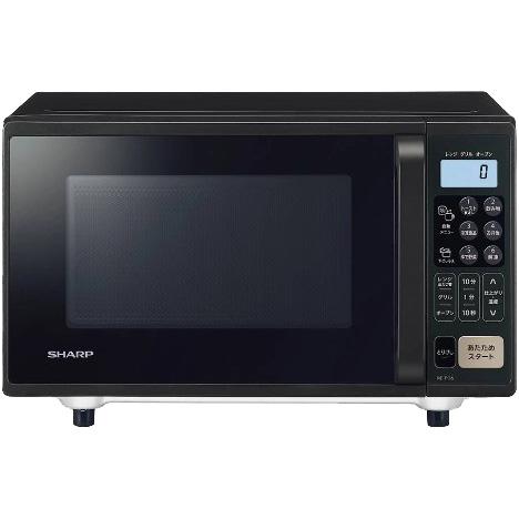SHARP(シャープ) 16L フラット庫内 オーブンレンジ RE-F165-B (ブラック)