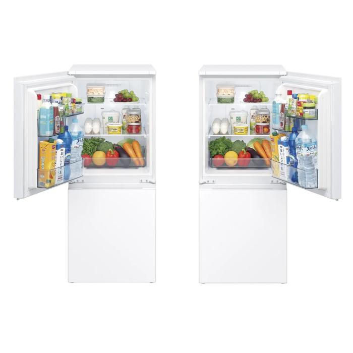 【時間指定不可】SHARP(シャープ) 2ドア 152L つけかえどっちもドア 冷蔵庫 SJ-TD15R-W (マットホワイト) 商品画像2：生活家電 ディープライス