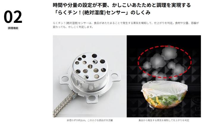 SHARP(シャープ) 18L オーブンレンジ 『PLAINLY』 RE-WF186-W (ホワイト) 商品画像3：生活家電 ディープライス