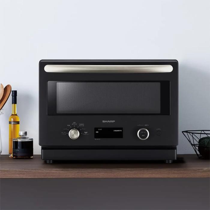 SHARP(シャープ) 18L  オーブンレンジ RE-SD18C-B (ブラック) 商品画像2：生活家電 ディープライス